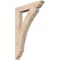 Ekena Millwork Thorton Traditional Smooth Bracket, Douglas Fir, 3 1/2"W x 22"D x 34"H BKT04X22X34THR01SDF - alternate 1